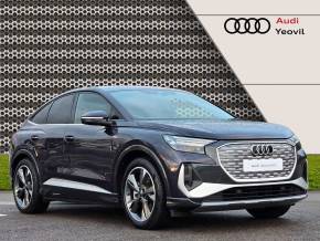 Audi Q4 Sportback e-tron 2023 at Yeovil Audi Yeovil