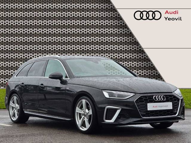 Audi A4 Avant 2.0 Avant S line 40 TFSI  204 PS S tronic Estate Petrol Myth Black Metallic