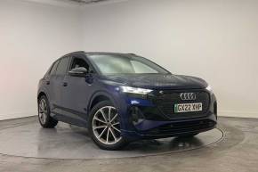 Audi Q4 e-tron 2022 at Yeovil Audi Yeovil