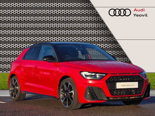 Audi A1 Sportback 1.0 Black Edition 30 TFSI  116 PS S tronic Hatchback Petrol Progressive Red Metallic