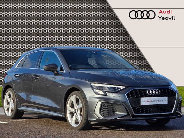 Audi A3 Sportback 1.5 S line 35 TFSI  150 PS S tronic Hatchback Petrol Daytona Grey Pearl Effect