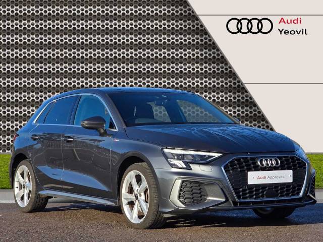 Audi A3 Sportback 1.4 (O) S line 40 TFSI e  204 PS S tronic Hatchback Hybrid Daytona Grey Pearl Effect