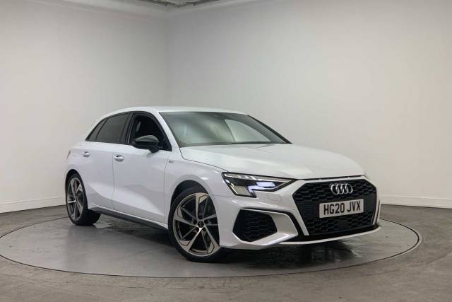 Audi A3 Sportback 2.0 Edition 1 35 TDI  150 PS S tronic Hatchback Diesel Glacier White Metallic