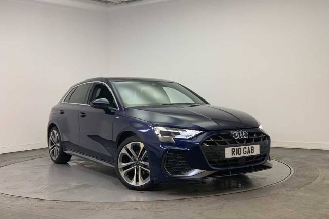 Audi A3 Sportback 1.5 S line 30 TFSI  116 PS S tronic Hatchback Petrol Navarra blue, metallic