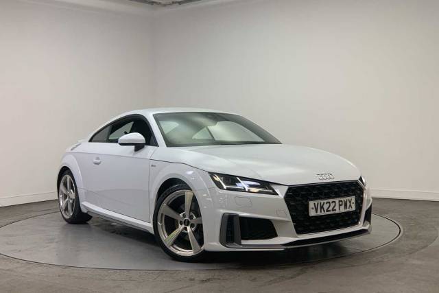Audi TT 2.0 Coup- S line 40 TFSI  197 PS S tronic Coupe Petrol Glacier White Metallic
