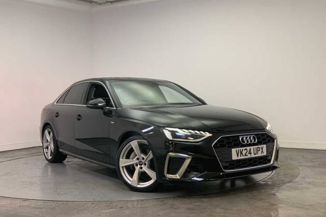Audi A4 Saloon 2.0 S line 40 TFSI  204 PS S tronic Saloon Petrol Mythos Black Metallic
