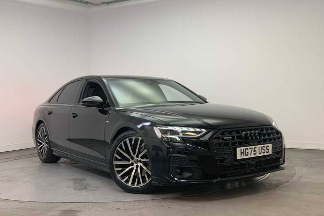 Audi A8 Saloon 3.0 Black Edition 50 TDI quattro 286 PS tiptronic Saloon Diesel Sebring black, crystal effect