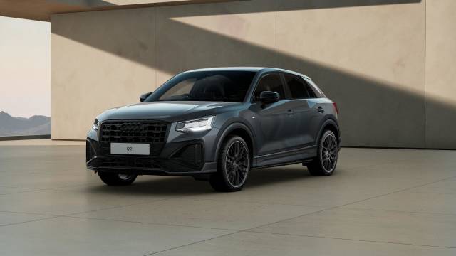 Audi Q2 1.0 AUDI Q2 Black Edition 30 TFSI 116 PS 6-speed SUV Petrol Daytona grey, pearl effect