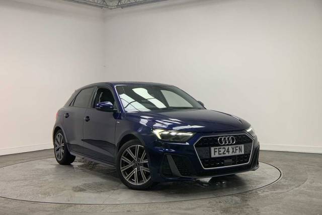 Audi A1 Sportback 1.5 S line 35 TFSI  150 PS S tronic Hatchback Petrol Navarra blue, metallic