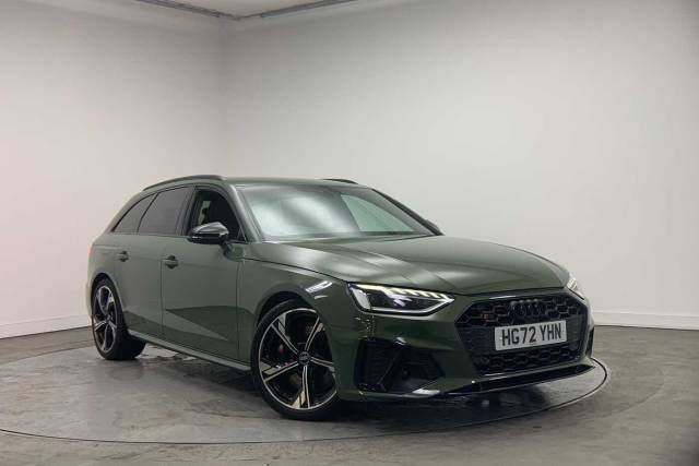 Audi S4 Avant 3.0 Black Edition TDI  341 PS tiptronic Estate Diesel District green, metallic