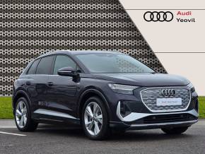 Audi Q4 e-tron 2025 at Yeovil Audi Yeovil