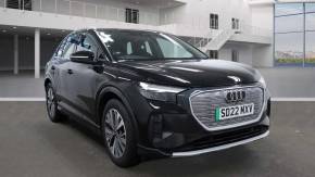 Audi Q4 e-tron 2022 at Yeovil Audi Yeovil