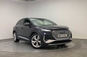 Audi Q4 e-tron 2022 at Yeovil Audi Yeovil