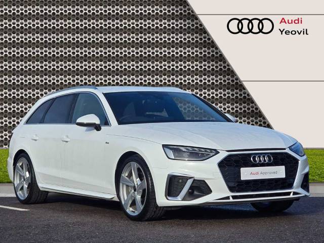 Audi A4 Avant 2.0 Avant S line 40 TFSI  204 PS S tronic Estate Petrol Arkona white, solid