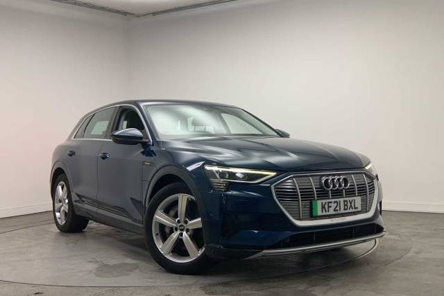 Audi E-tron Technik 50 quattro 230,00 kW 4x4 vehicle Electric Galaxy Blue Metallic