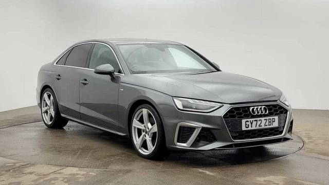 Audi A4 Saloon 2.0 S line 35 TFSI  150 PS S tronic Saloon Petrol Daytona Grey Pearlescent