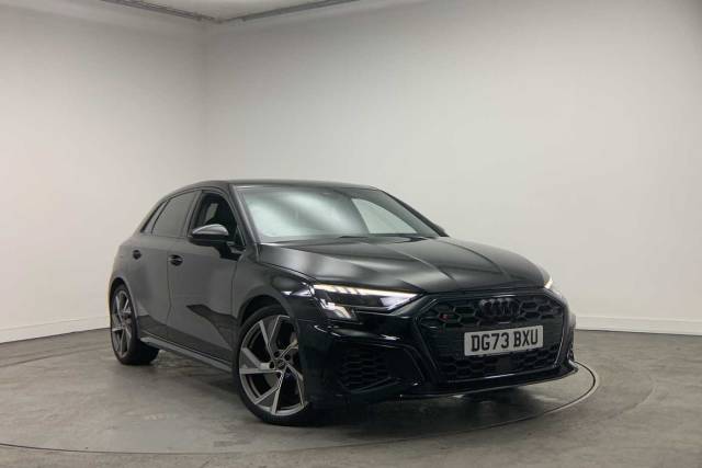 Audi S3 Sportback 2.0 Black Edition TFSI  310 PS S tronic Hatchback Petrol Mythos black, metallic