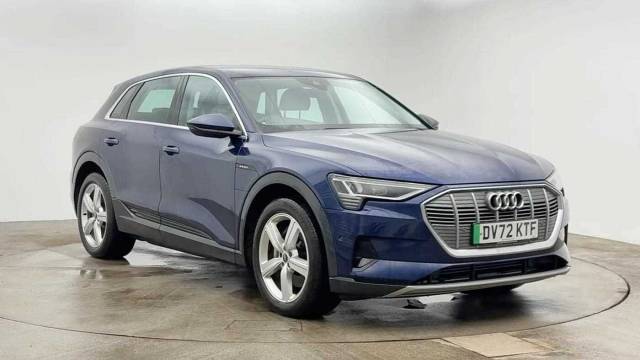 Audi E-tron Technik 55 quattro 300,00 kW 4x4 vehicle Electric Navarra blue, metallic