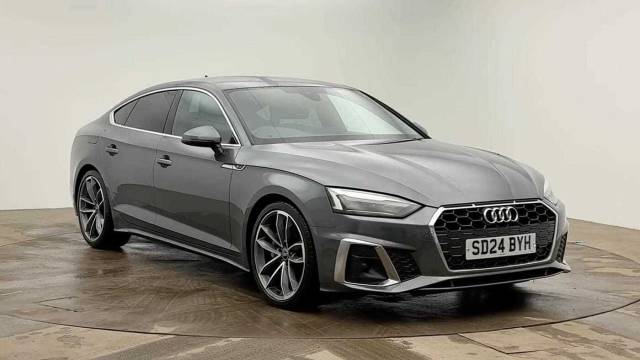 Audi A5 Sportback 2.0 S line 40 TFSI  204 PS S tronic Hatchback Petrol Daytona Grey Pearl Effect