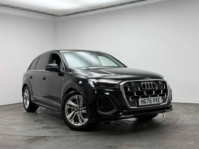 Audi Q7 3.0 SUV  S line TDI quattro 286 PS tiptronic 4x4 vehicle Diesel Mythos Black Metallic