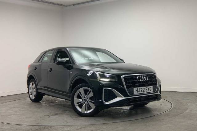 Audi Q2 1.5 S line 35 TFSI  150 PS S tronic 4x4 vehicle Petrol Mythos Black Metallic