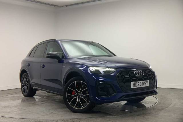 Audi Q5 2.0 Edition 1 40 TDI quattro 204 PS S tronic 4x4 vehicle Diesel Navarra blue, metallic