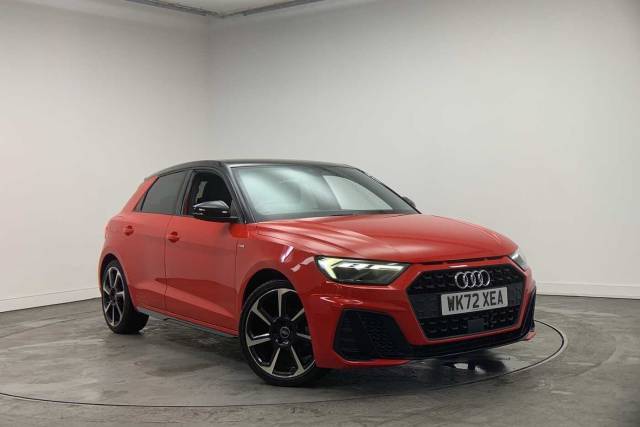 Audi A1 Sportback 1.5 Black Edition 35 TFSI  150 PS S tronic Hatchback Petrol Misano Red Pearlescent