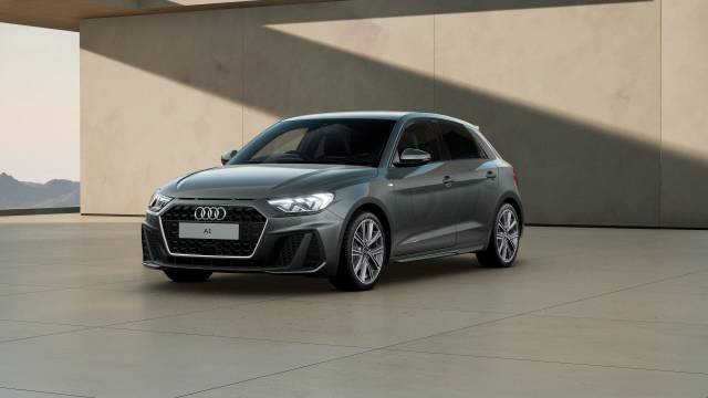 Audi A1 Sportback 1.0 AUDI A1 Sportback S line 30 TFSI 116 PS 6-speed Sportback Petrol Chronos grey, metallic