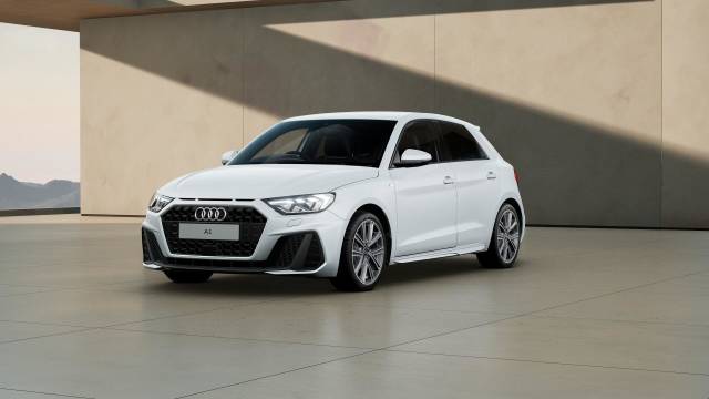 Audi A1 Sportback 1.0 AUDI A1 Sportback S line 25 TFSI 95 PS S tronic Sportback Petrol Glacier white, metallic
