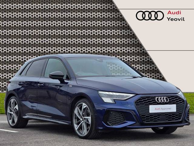Audi A3 1.5 Sportback Edition 1 35 TFSI  150 PS S tronic Hatchback Petrol Navarra blue, metallic