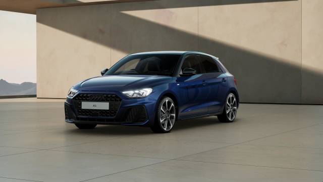 Audi A1 Sportback AUDI A1 Sportback Black Edition 30 TFSI 116 PS S tronic Sportback Petrol Navarra blue, metallic Mythos