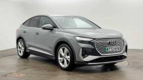 Audi Q4 Sportback e-tron 2023 at Yeovil Audi Yeovil