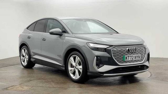 Audi Q4 Sportback e-tron Q4 Sportback S line 40 e-tron  150,00 kW 4x4 vehicle Electric Pebble grey, solid