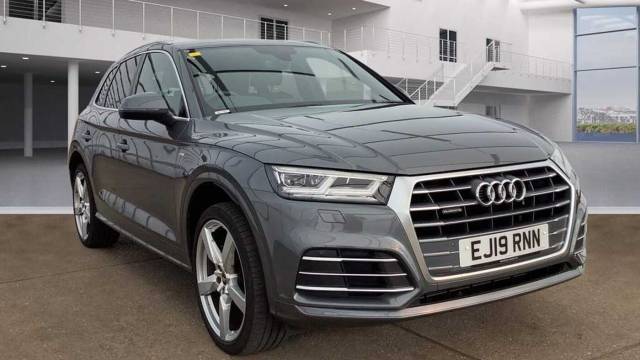 Audi Q5 2.0 S line 40 TDI quattro 190 PS S tronic 4x4 vehicle Diesel Monsoon Grey Metallic