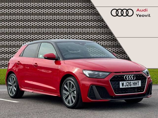 Audi A1 Sportback 1.5 S line 35 TFSI  150 PS S tronic Hatchback Petrol Progressive Red Metallic