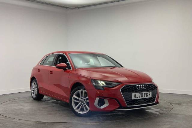 Audi A3 1.5 Sportback Sport 35 TFSI  150 PS 6-speed Hatchback Petrol Tango Red Metallic
