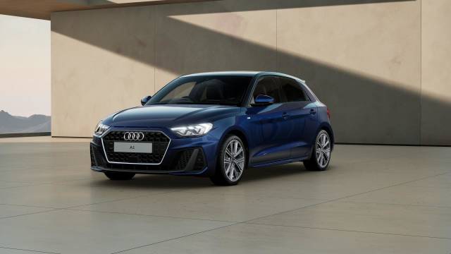 Audi A1 Sportback AUDI A1 Sportback S line 30 TFSI 116 PS S tronic Sportback Petrol Navarra blue, metallic Mythos