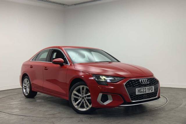 Audi A3 Saloon 1.5 (O) Sport 35 TFSI  150 PS S tronic Saloon Petrol Tango Red Metallic