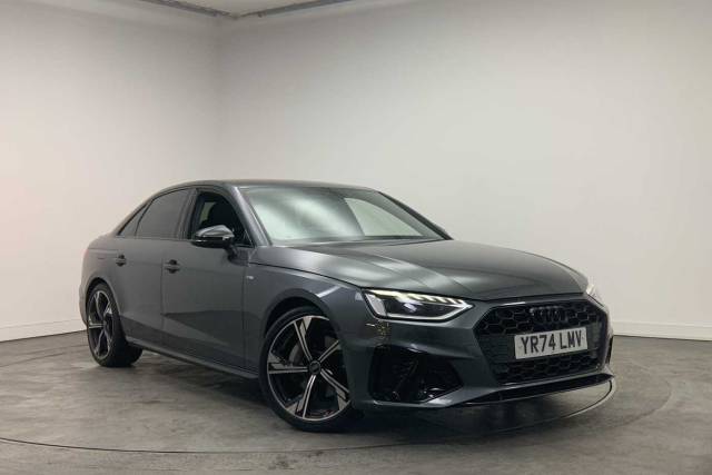 Audi A4 Saloon 2.0 Black Edition 40 TFSI  204 PS S tronic Saloon Petrol Daytona Grey Pearl Effect