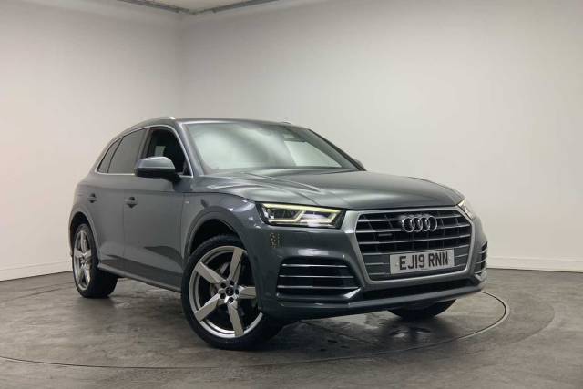 Audi Q5 2.0 S line 40 TDI quattro 190 PS S tronic 4x4 vehicle Diesel Monsoon Grey Metallic