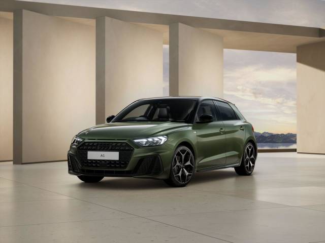 Audi A1 Sportback 1.5 AUDI A1 Sportback Black Edition 35 TFSI 150 PS S tronic Sportback Petrol District green, metallic Mytho