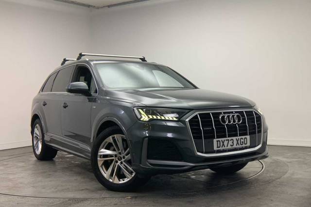 Audi Q7 3.0 S line 50 TDI quattro 286 PS tiptronic 4x4 vehicle Diesel Daytona grey, pearl effect