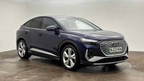 Audi Q4 Sportback e-tron 2023 at Yeovil Audi Yeovil