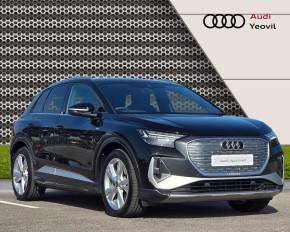 Audi Q4 e-tron 2025 at Yeovil Audi Yeovil