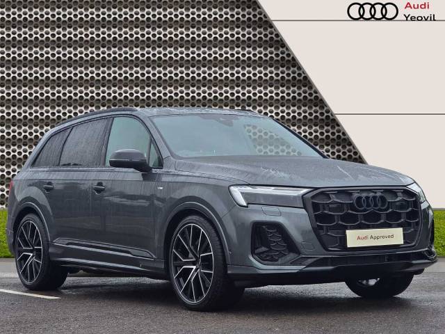 Audi Q7 3.0 SUV  Black Edition TDI quattro 286 PS tiptronic 4x4 vehicle Diesel Daytona Grey Pearl Effect