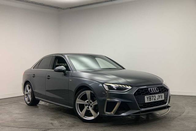 Audi A4 Saloon 2.0 S line 35 TFSI  150 PS S tronic Saloon Petrol Daytona Grey Pearlescent