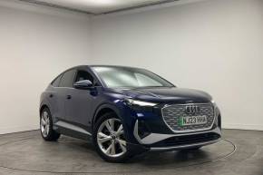 Audi Q4 Sportback e-tron 2023 at Yeovil Audi Yeovil