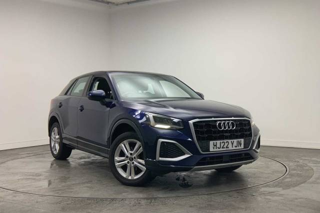 Audi Q2 1.0 Sport 30 TFSI  110 PS 6-speed 4x4 vehicle Petrol Navarra Blue Metallic
