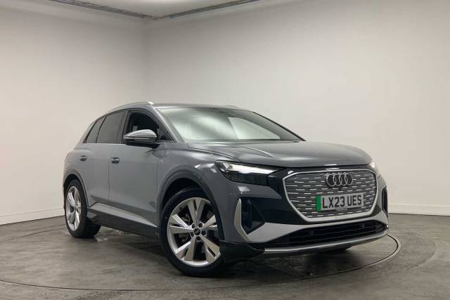 Audi Q4 e-tron Q4  S line 40 e-tron  150,00 kW 4x4 vehicle Electric Pebble grey, solid