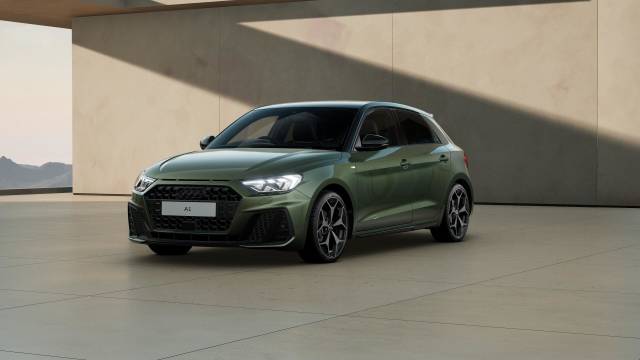 Audi A1 Sportback 1.0 AUDI A1 Sportback Black Edition 25 TFSI 95 PS S tronic Sportback Petrol District green, metallic Mytho